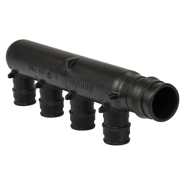 ProPEX 3/4 in. PEX-A Expansion Barb Engineered Polymer Closed Multi-Port Tee with 1/2 in. Branches, 4-Outlets