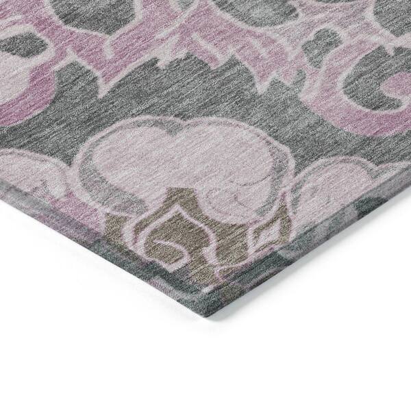 Chantille Machine Washable Indoor/Outdoor Abstract ACN1947 Pink 2 ft. x 3 ft. Accent Rug