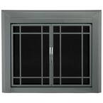 Large Glass Fireplace Doors Ap 1132, Pleasant Hearth Ap 1132 Alsip Fireplace Glass Door Large