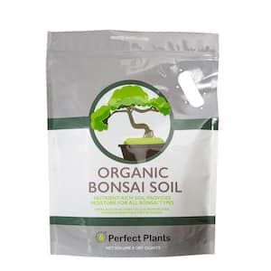 8 Qt. Organic Bonsai Soil Mix - Premium Balanced Long Term Soil Blend