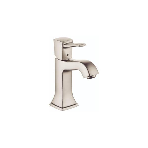 Metropol Classic Single Hole Single-Handle Bathroom Faucet in Brushed Nickel