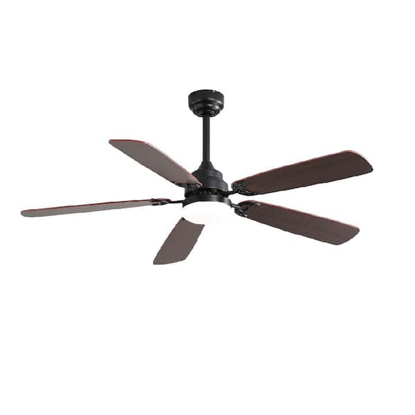 CIPACHO 52.1 in. Indoor Nickel Modern Ceiling Fan with 6 Speed Wind Remote Control Reversible DC Motor