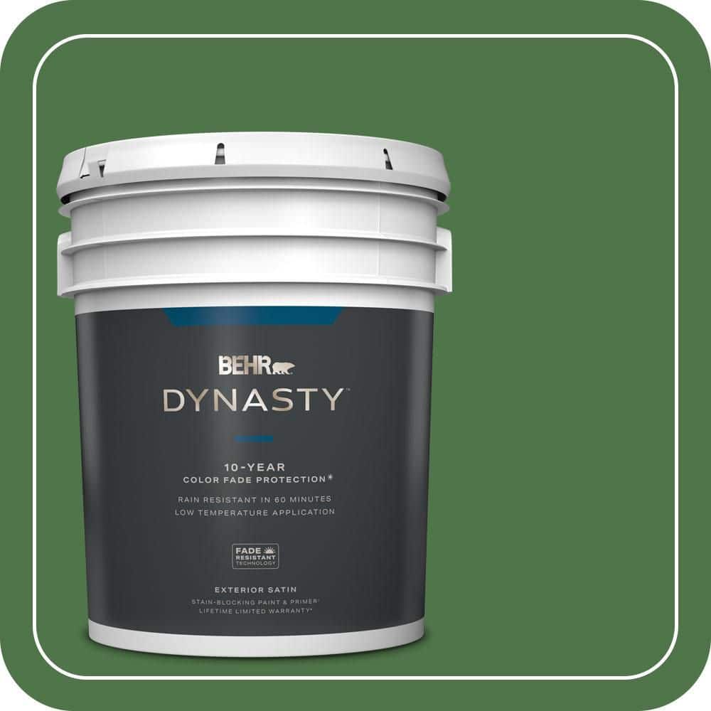 5 gal. #MQ4-49 Emerald Forest Satin Enamel Exterior Stain-Blocking Paint & Primer price history on PriceWatchPro