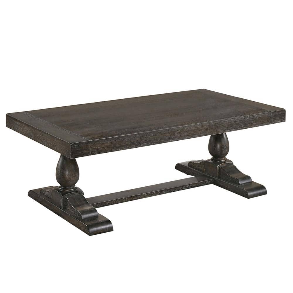 Amy Rectangular 52 in. Coffee Table, Dove Grey