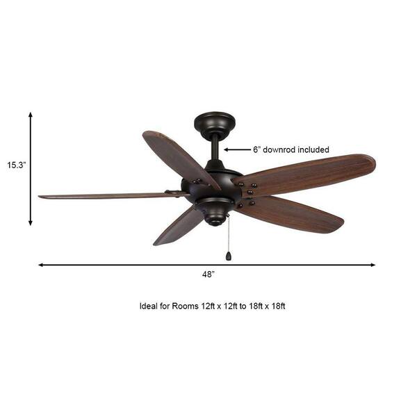 Home Decorators Collection Altura 48 In, Alexa Enabled Ceiling Fan