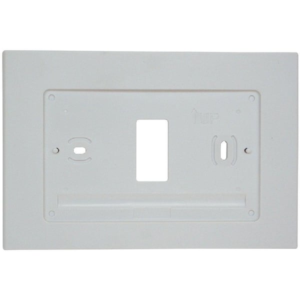 Emerson Wall Plate for Sensi Wi-Fi Thermostat in White