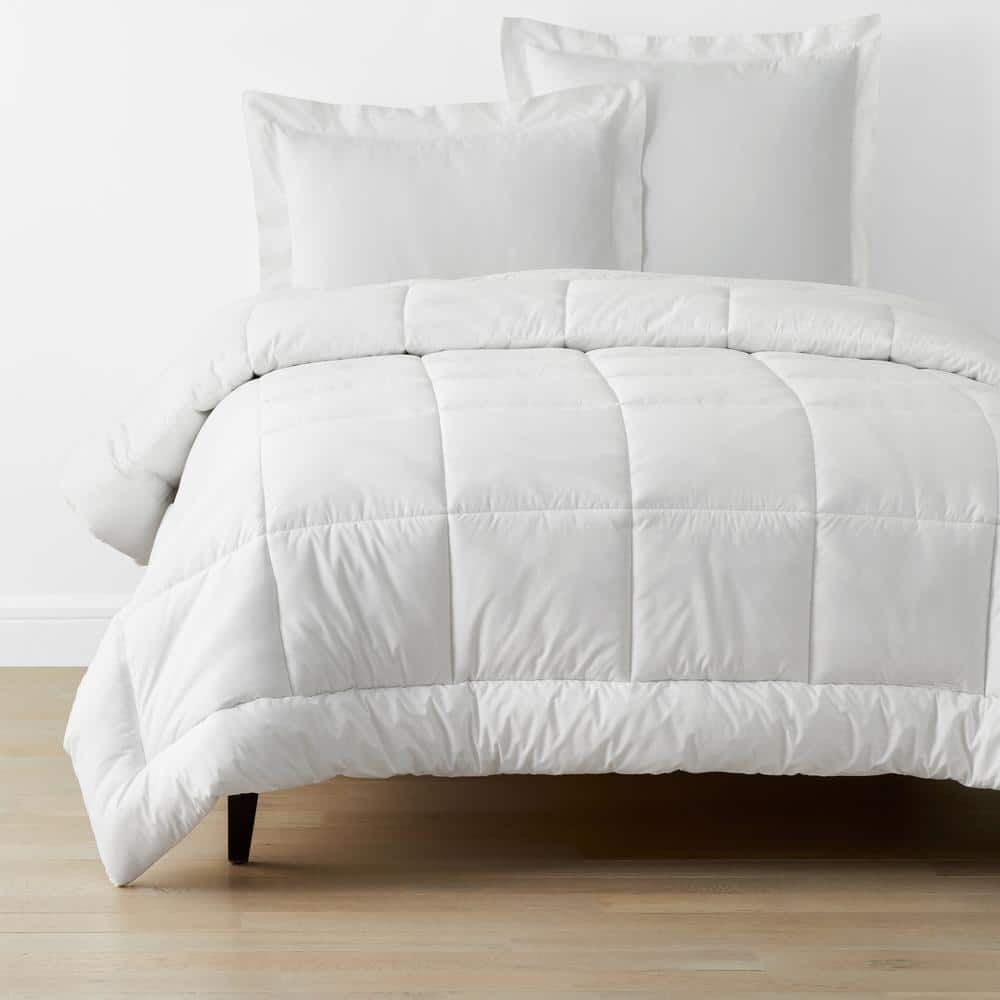 White Twin Size Comforternull