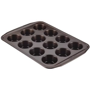 Joho Baking Nonstick Muffin Pan, Mini Cupcake Pan Set, Muffin Tins for  Baking, 2 Pack, 12-Cup and 24-Cup, Gold