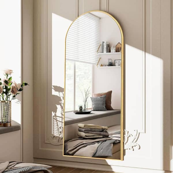 LuxHomez 22 in. W x 65 in. H Modern Arch Aluminum Alloy Full