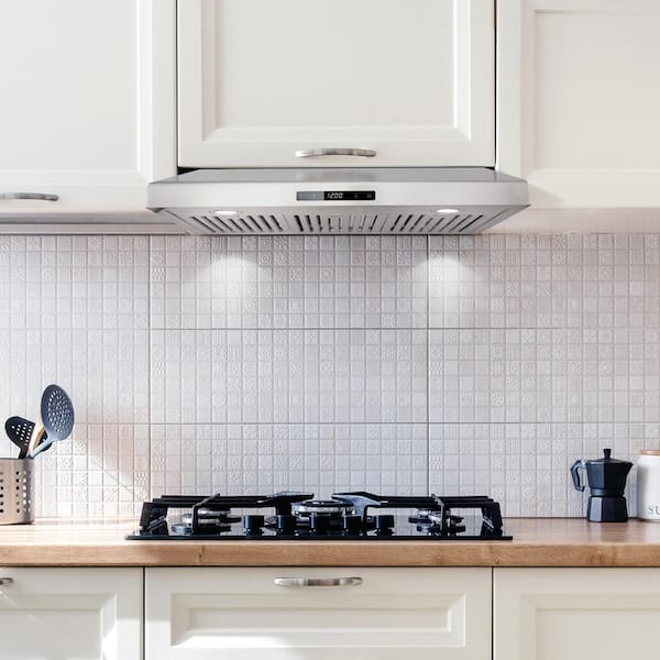 30 in. Haven Collection 500 CFM Ducted Under Cabinet Range Hood, Touch Controls, LED Lights, Stainless Steel