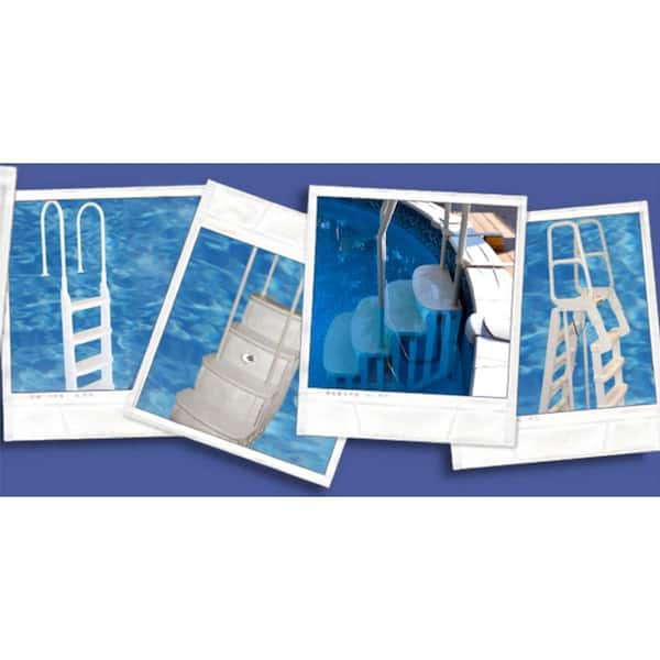 2 Sand Weights NEW Main Access 200100T Above Ground Pool Step/Ladder System 