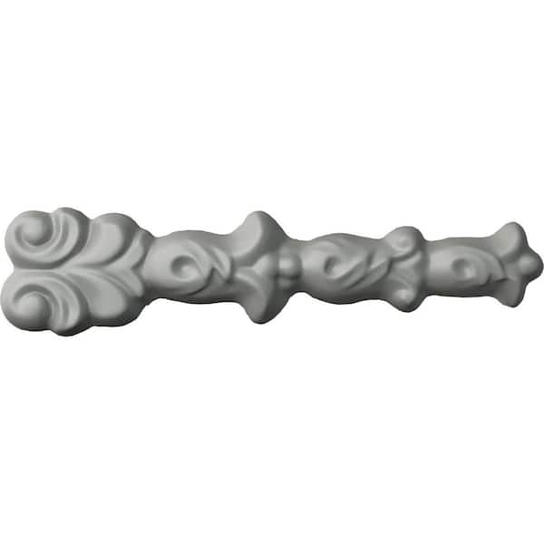 5/8 in. x 1-1/8 in. x 4-3/4 in. Polyurethane Milton Drop Onlay