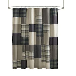 m MODA at home enterprises ltd. 12-Piece Metal Alta Shower Curtain Rings/Hooks  3.5 x 2.6 in. Black 305914-BLK - The Home Depot