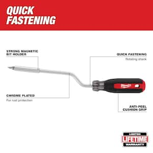 2-in-1 Rotating Multi-Bit Screwdriver