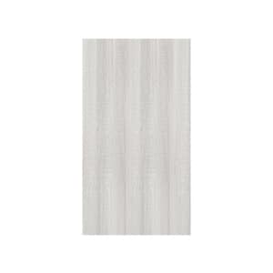 Valencia Series 12 in. W x 0.75 in. D x 96 in. H in Misty Gray Kitchen Cabinet End Panel