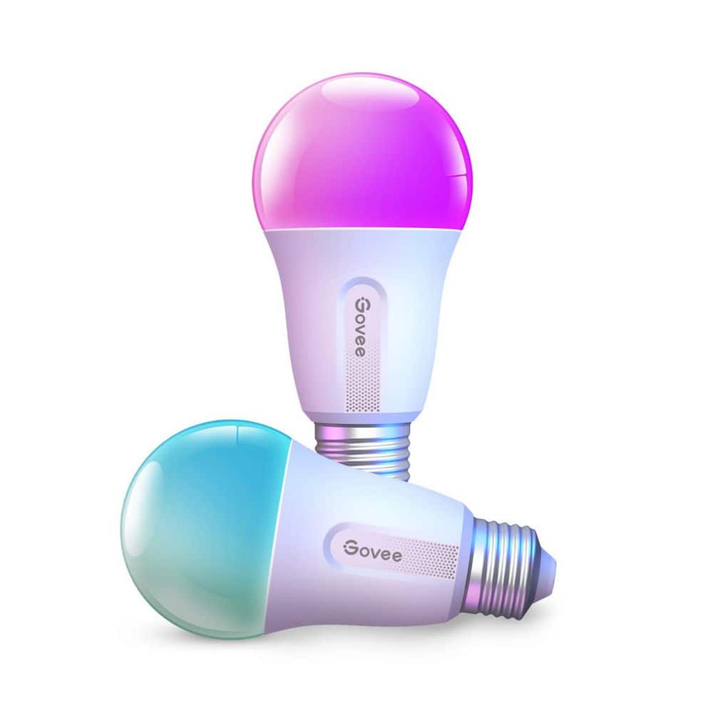 Govee 800lm RGBWW Smart LED Bulb 4-Packs
