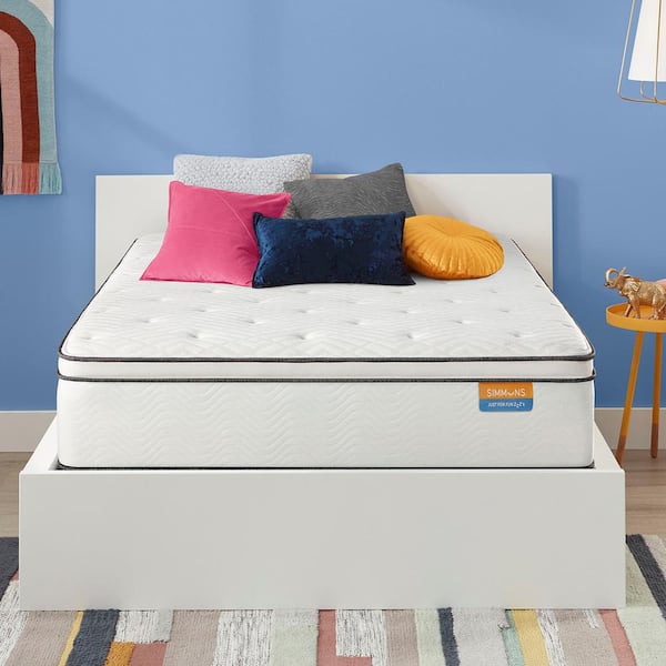 Twin plush shop pillow top mattress