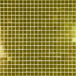 Altin Glossy Silver 11.6 in. x 11.6 in. Glass Mosaic Wall and Floor Tile (18.69 sq. ft./case) (20-pack)