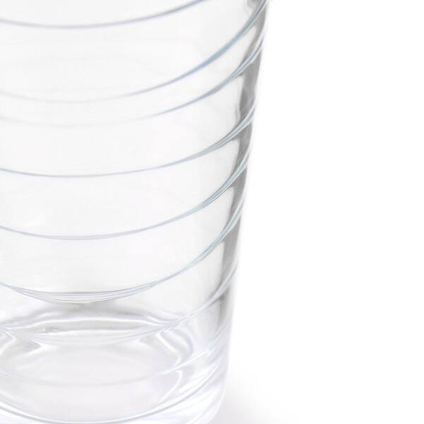 Gibson Home 16 Piece Swirl Clear Assorted Glassware Set 985117447M - The  Home Depot