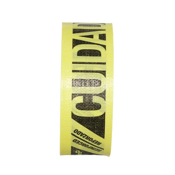 3 in. x 500 ft. Reinforced Caution Tape (12-Pack)