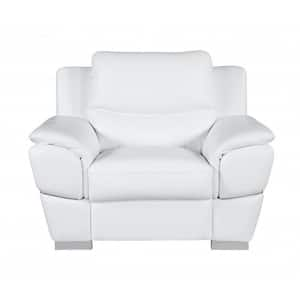 White Armchair Set of 1