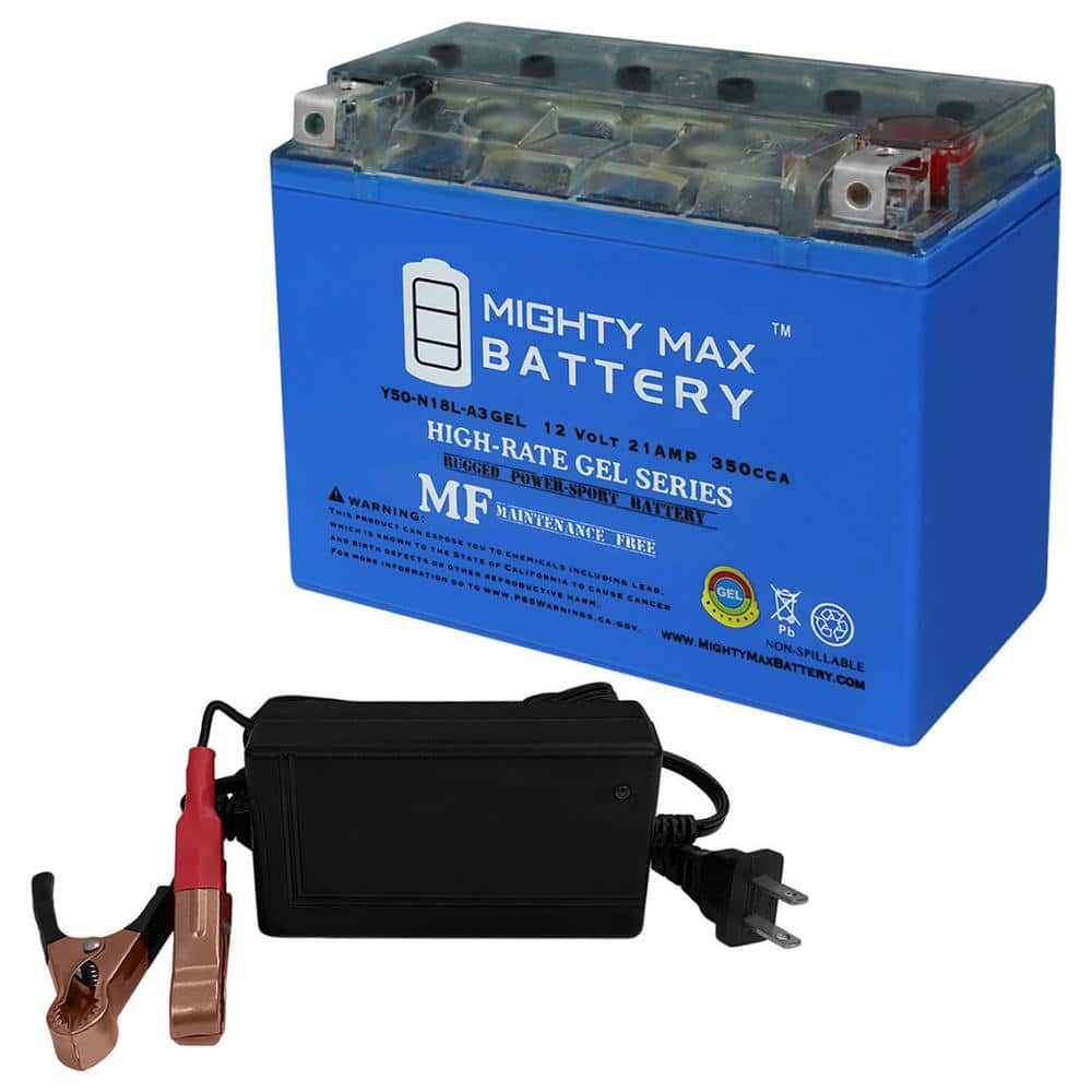 Y50-N18L-A3 GEL Replacement Battery for Can-Am Spyder RT Limited (SE5) 10-13 Plus 12-Volt 4Amp Charger price history on PriceWatchPro