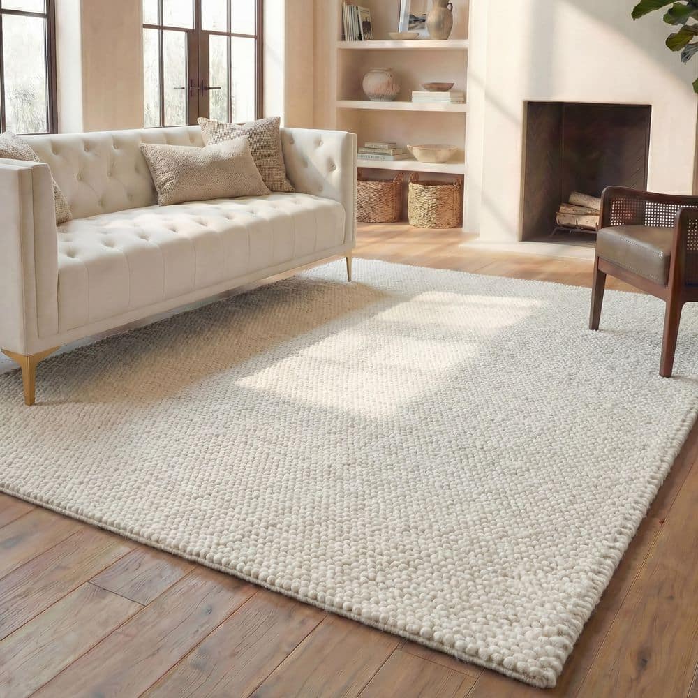 SAFAVIEH Natura Ivory 9 ft. x 12 ft. Gradient Area Rug NAT620A-9