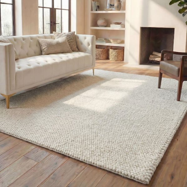 Natura Ivory 9 ft. x 12 ft. Gradient Area Rug