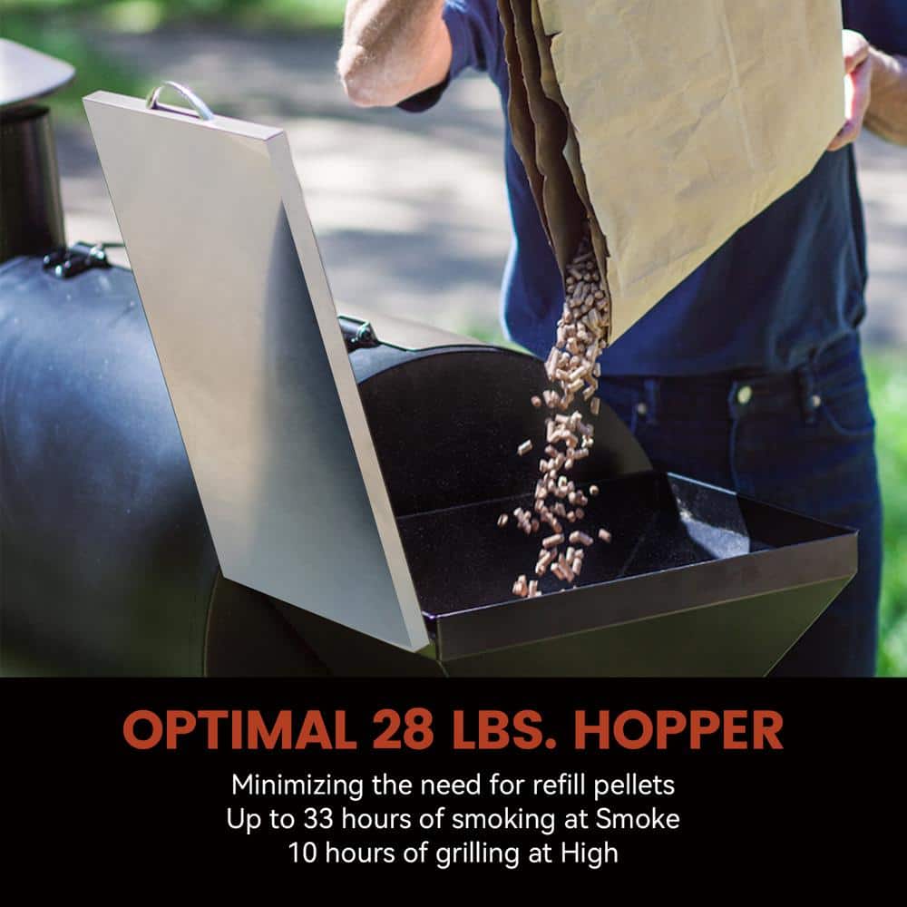 ZPG-7002B3E Stainless Steel Wood Pellet Grill BBQ Smoker