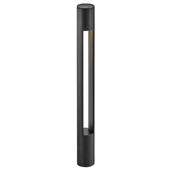 HINKLEY - Atlantis Black Outdoor LED Low Voltage Bollard