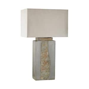 32 in. Grey Musee Outdoor Table Lamp