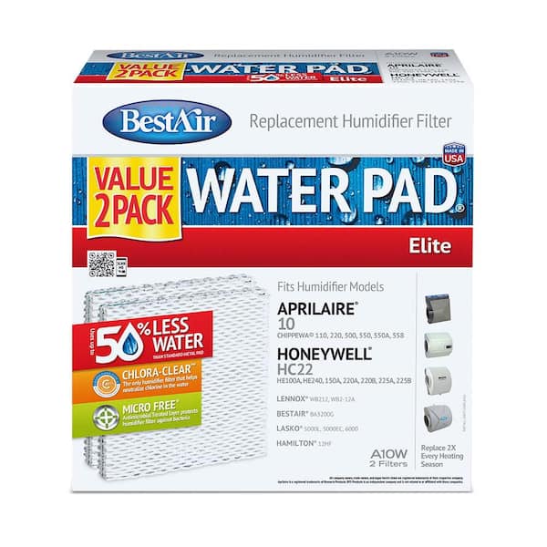BestAir Whole House Humidifier Replacement Water Pad for