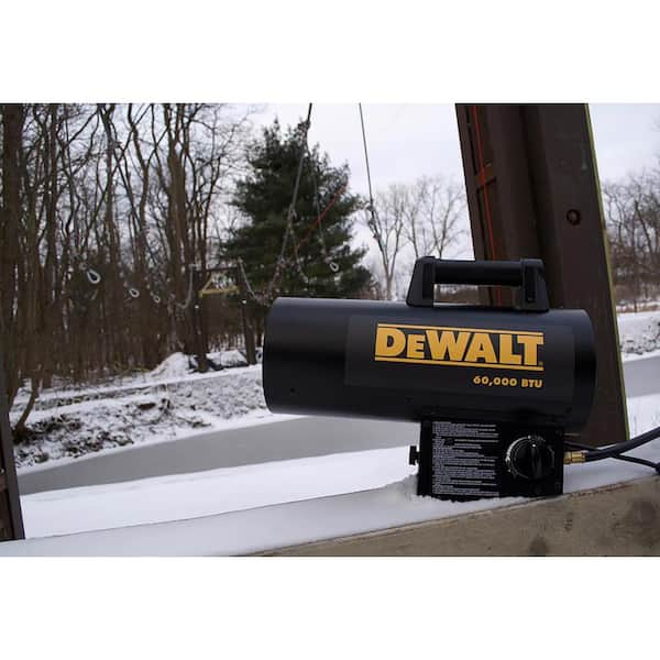 DeWalt 60,000 shops BTU Forced Air Propane Portable Heater