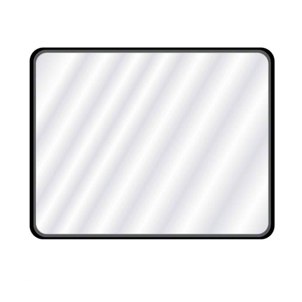 Raven 36 in. W x 28 in. H Rectangular Metal Framed Wall Mounted Bathroom Va
