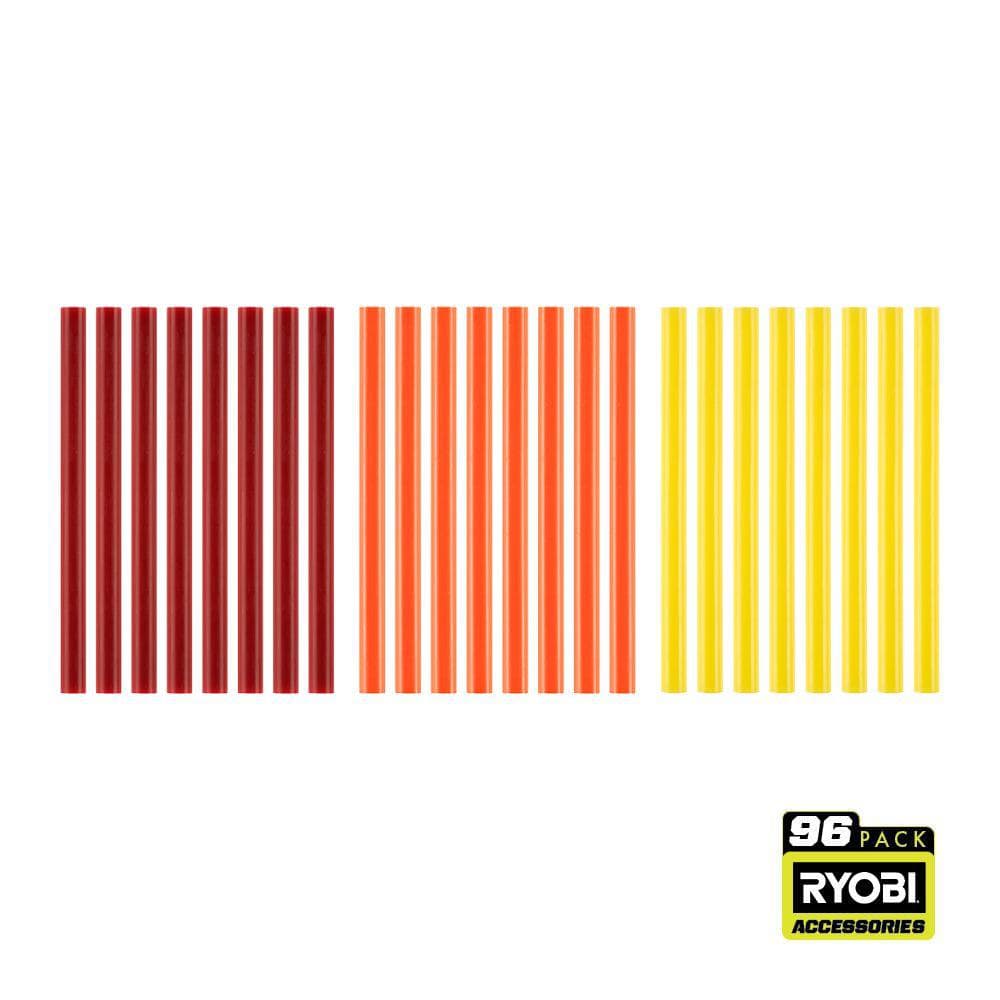 96PC Mini Size Color Glue Sticks (Red, Orange, Yellow) price history on PriceWatchPro