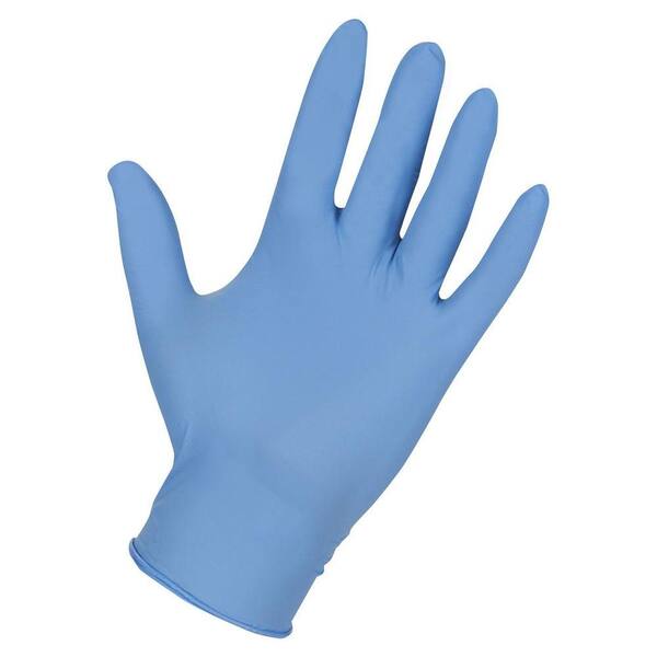 Genuine Joe 5 mil Powder Nitrile Industrial Gloves - (100 per Box)