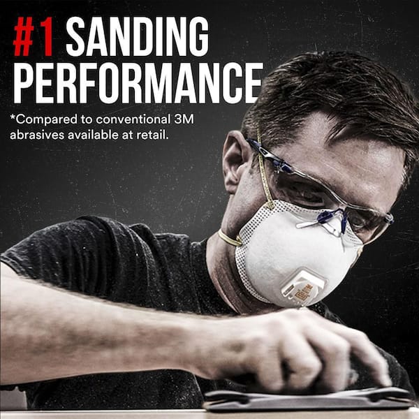 3M Pro Grade Precision 9 in. x 11 in. 120 Grit Faster Sanding Sheet With No-Slip Grip Backing (3-Pack) - image 4