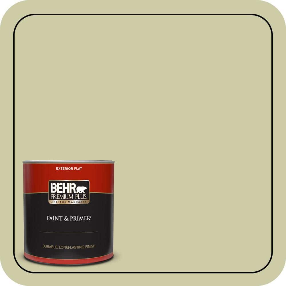 1 qt. #ICC-58 Crisp Celery Flat Exterior Paint & Primer price history on PriceWatchPro