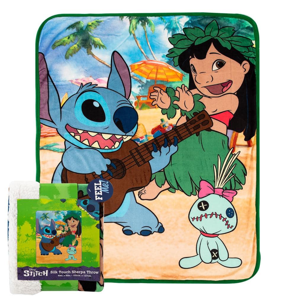 Disney Poster mural Lilo et Stitch assis