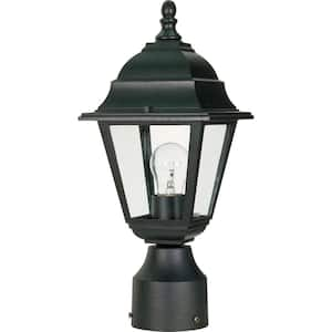 Acclaim Lighting Builder's Choice 1-Light Matte Black Outdoor Post ...