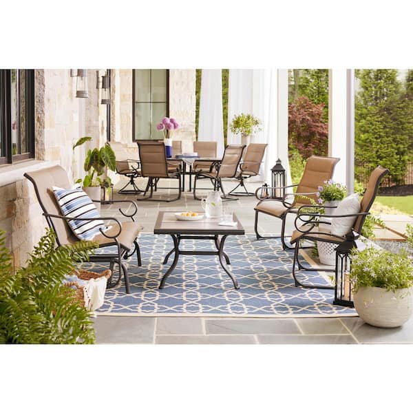 crestridge outdoor dining set