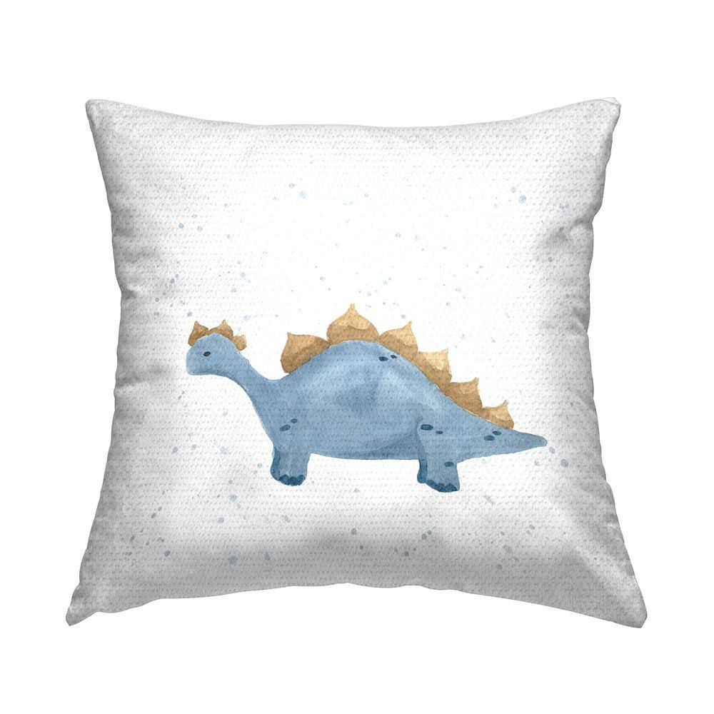 Blue Nursery Dinosaur Blue Square Outdoor Throw Pillow price history on PriceWatchPro