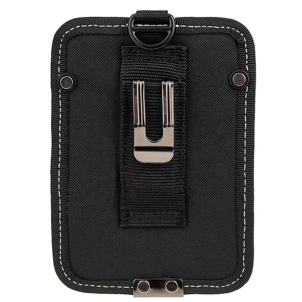 Husky 5 in. 3-Pocket Clip On Tool Belt Pouch HD54183-TH - The Home