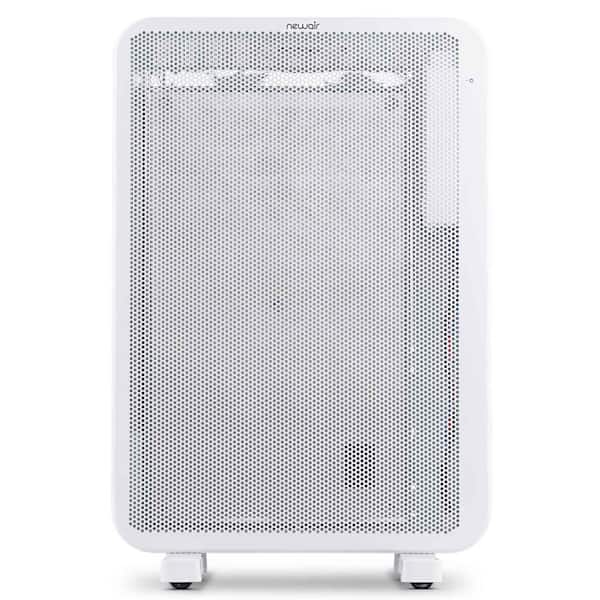 NewAir DiamondHeat 1500-Watt 2-In-1 Electric Portable or Wall Mounted Heater with Silent Convection Cover 160 sq. ft. - White