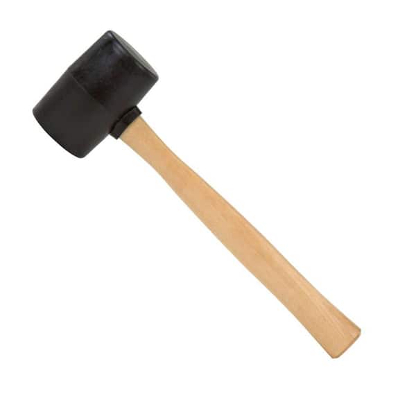 11.5" RUBBER Mallet Hammer With WOOD HANDLE 
