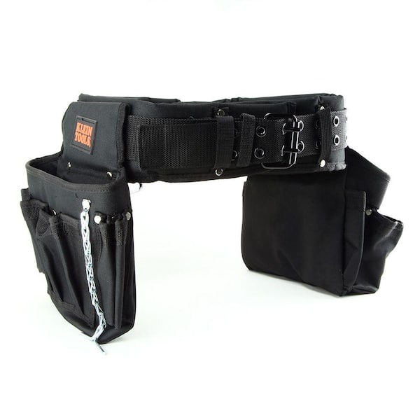 Adjustable Waist Belt Hardware Tools Pockets Electrical Tool Bags Construction 