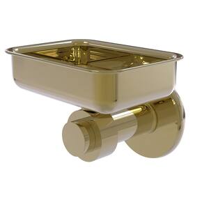 Chrome Polished Brass Soap Dish Holder With Glass Dish Wall Mount Soap Basket 35 