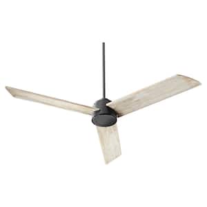 Trio 60 in. Indoor Black Ceiling Fan with Wall Control