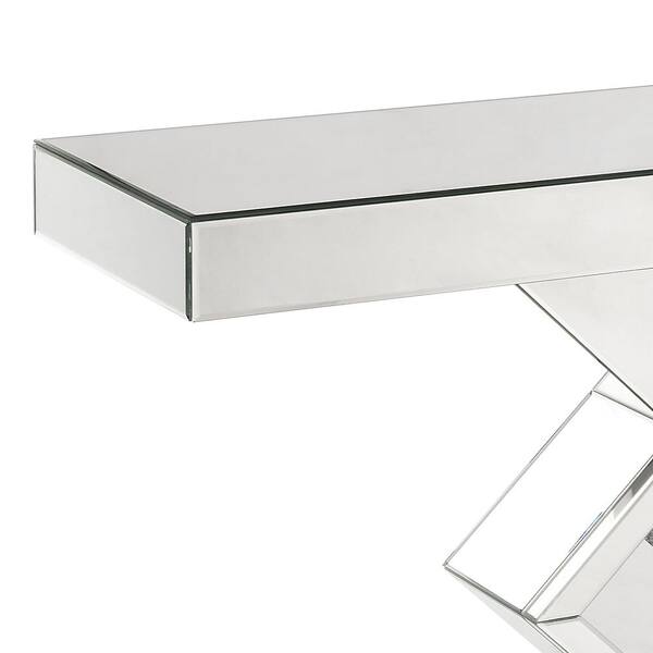 Shop 48 LV Console Table - Mirrored & Faux Diamonds - Galeria Home Store