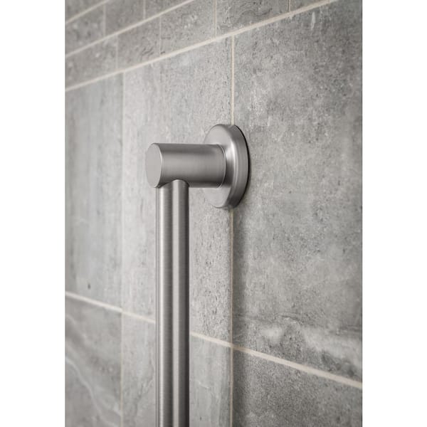 Moen Align 24-in Chrome Wall Mount (ADA Compliant) Grab Bar